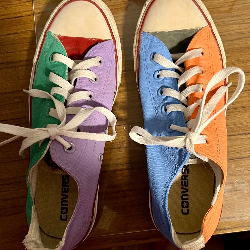Colorful Hand painted Converse